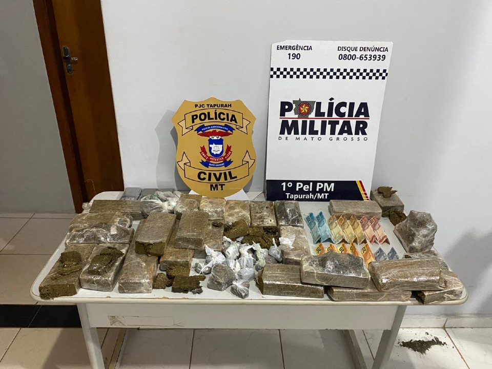 Operao conjunta prende trs traficantes e fecha ponto de venda de drogas