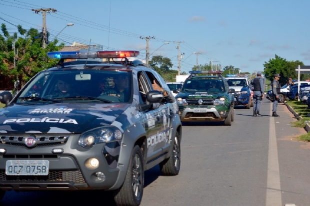 Foras de segurana fazem blitzes e fecham cerco contra faces criminosas em Cuiab