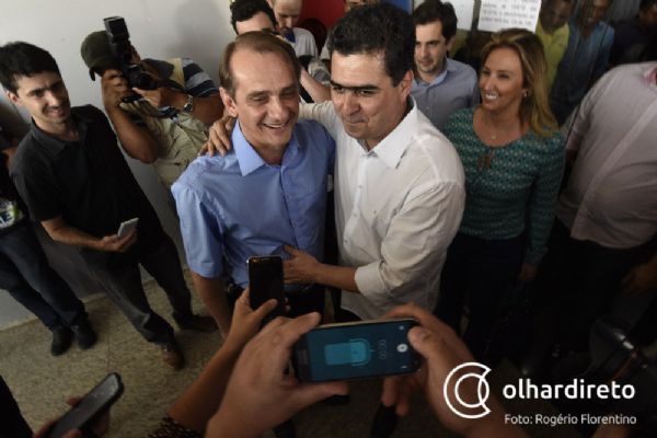 Pinheiro e Wilson Santos abandonam crticas a Mauro Mendes e buscam apoio do atual prefeito