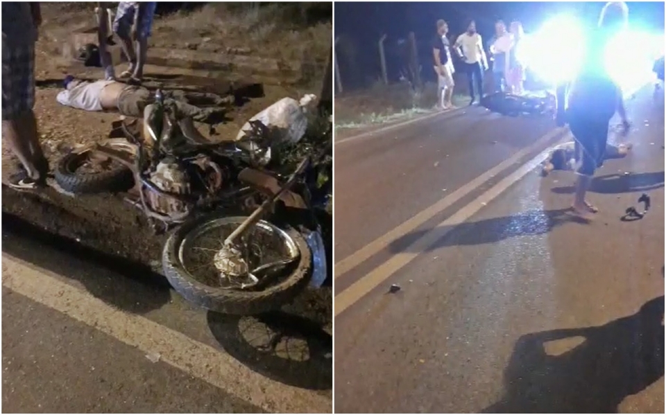 Motociclistas batem de frente e morrem na hora em rodovia
