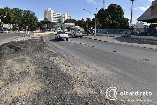 Taques e Mendes investem R$ 13,5 mi em restaurao de vias cortadas por obras do VLT; concluso sem data