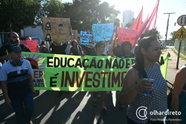 Em greve