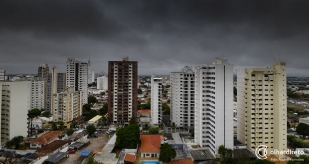 Distrito de Meteorologia registra mais de 47mm de chuva em Cuiab durante a noite