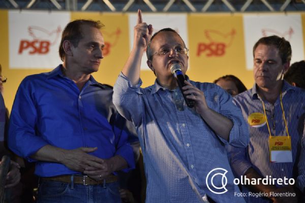 Pedro Taques afirma que grupo de Silval quer quebrar Cuiab com Emanuel Pinheiro