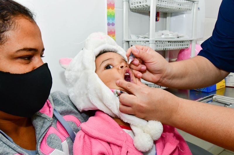Com baixo ndice de imunizao, Cuiab ter 2 dia de vacinao contra Poliomielite