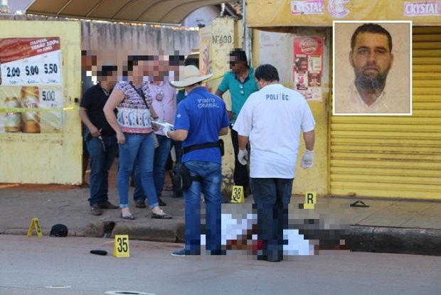 Homem  executado com cinco tiros por suspeitos em motocicleta