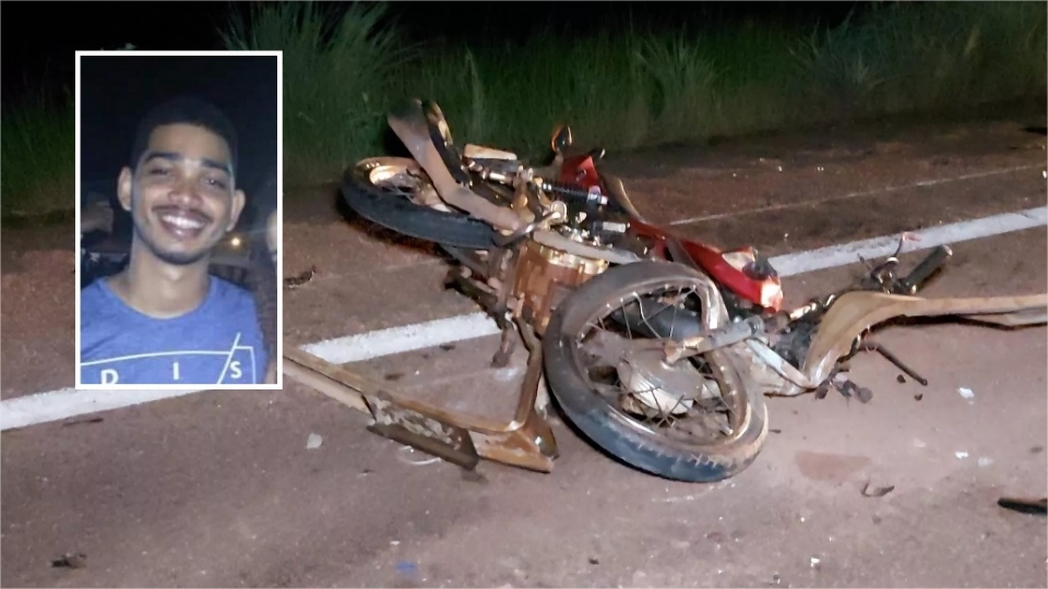 Filho de vereador tem brao arrancado e morre em acidente entre motocicleta e carreta em rodovia