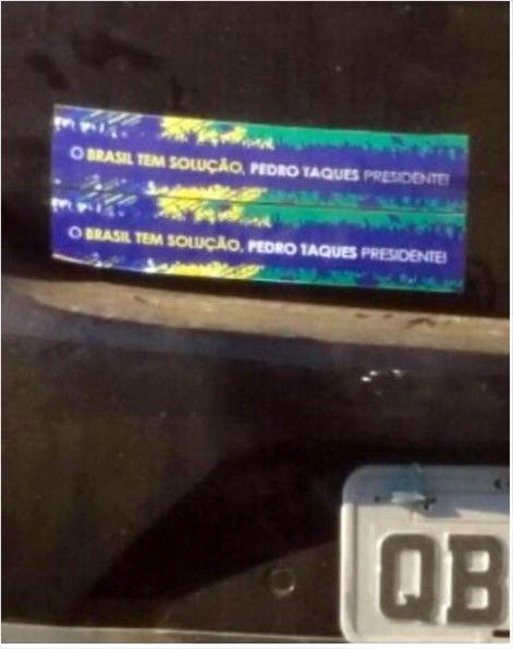 Taques presidente?