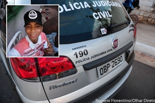 Ezequiel Ferreira Barbosa, 14 anos,assassinado em frente a uma escola, no municpio de gua Boa.