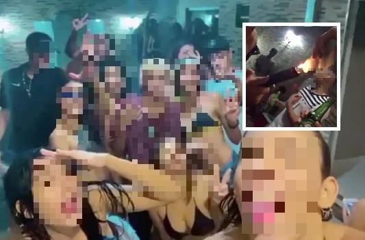 Festa atribuda a miss durante pandemia tem queima de dinheiro e desrespeito a decreto;  vdeo 