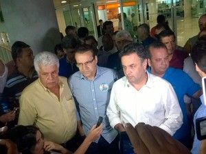 Acio Neves cancela agenda no RN aps acidente de avio de Campos