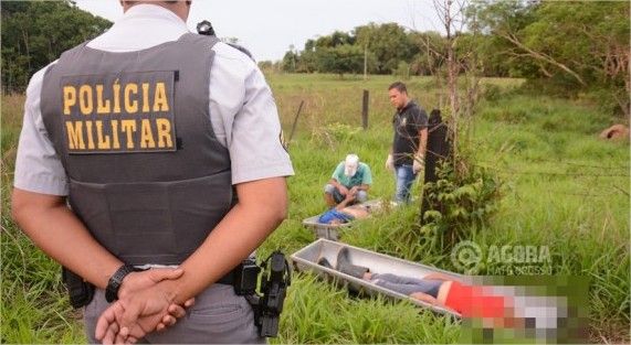 Casal  morto a tiros em stio; Polcia investiga suspeitos do crime