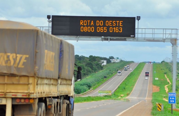 Fluxo de veculos pode crescer 44% na BR-163 neste feriado prolongado