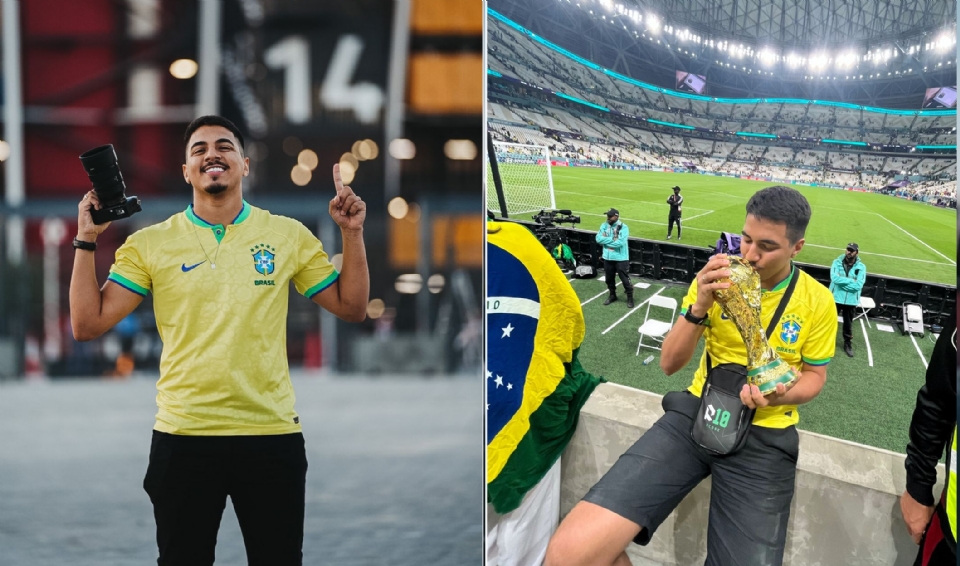 Plantão Esportivo! AGORA: O brasileiro Lucas Tylty é a primeira