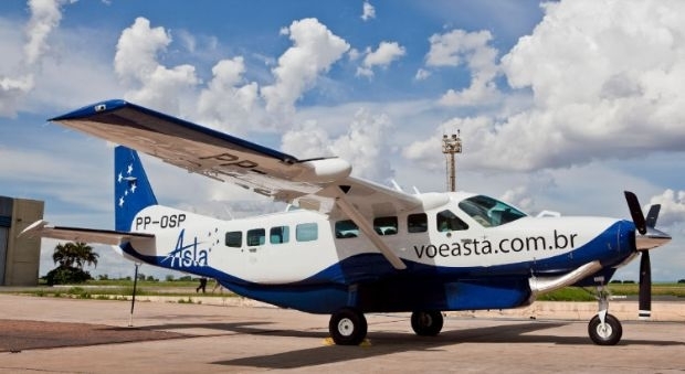 Asta retoma voos saindo de Cuiab para dez destinos em Mato Grosso