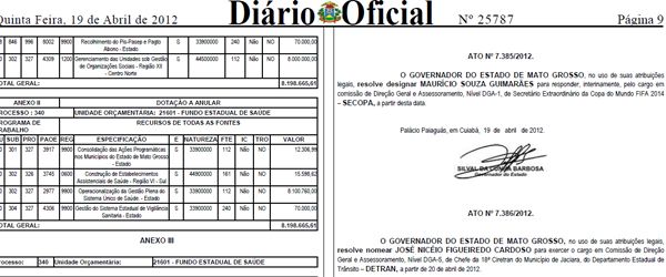 Silval confirma Maurcio Guimares como secretrio interino da Secopa