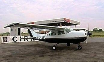 Avio da Globo  furtado do hangar do Aeroporto Marechal Rondon