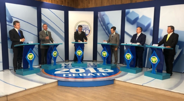 Reveja aqui o debate da TV Vila Real entre os candidatos ao Governo do Estado