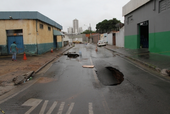 Chuva e destruio