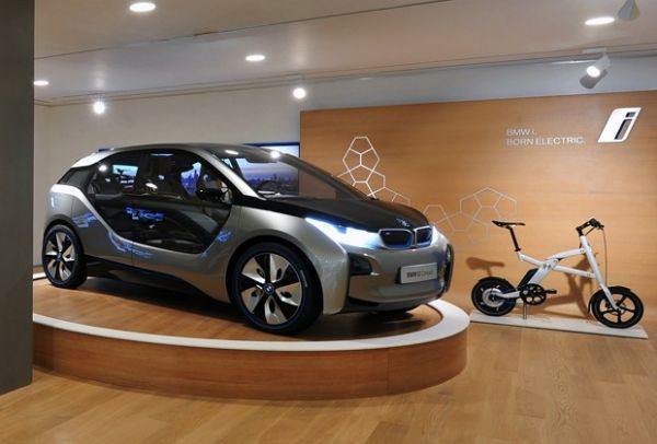 BMW inaugura primeira loja s de eltricos e mostra novos conceitos