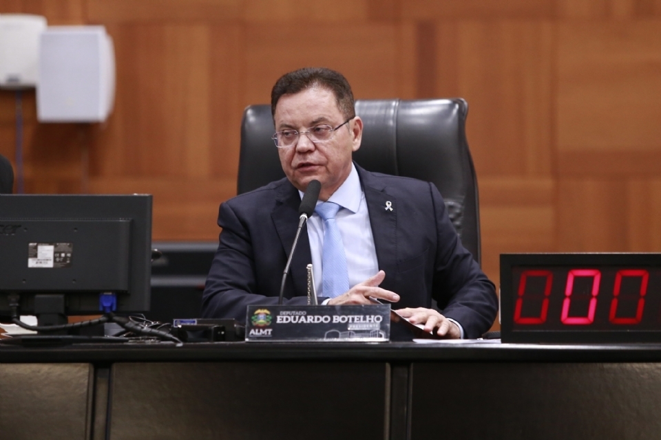 PEC sobre aumento de emendas  lida na ALMT e Botelho prev mais 10 sesses at definio da proposta