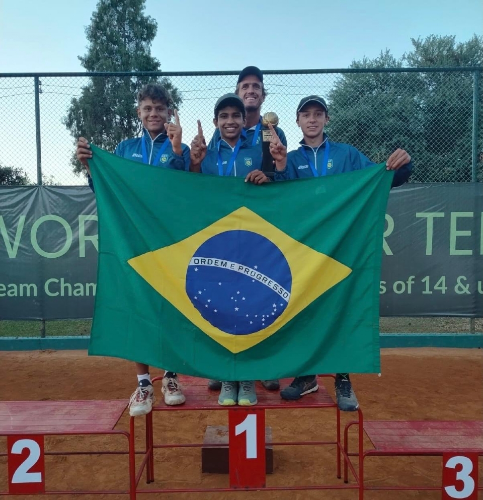 Livas Damzio comanda ttulo do Brasil no Sul-Americano sub-14 e leva o pas ao Mundial