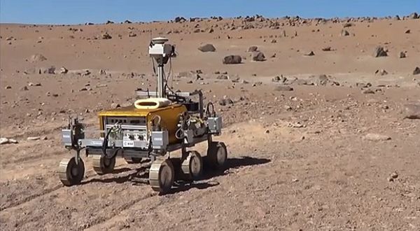 Rob europeu  testado no Atacama para simular condies de Marte