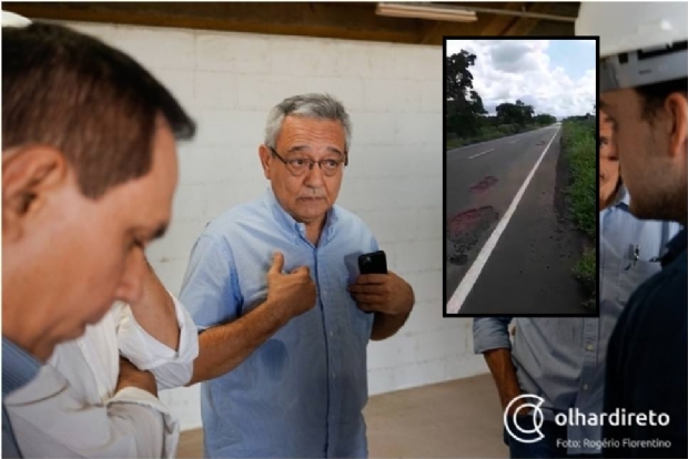 Recapeada h dois meses, rodovia estadual cheia de buracos indigna mato-grossense