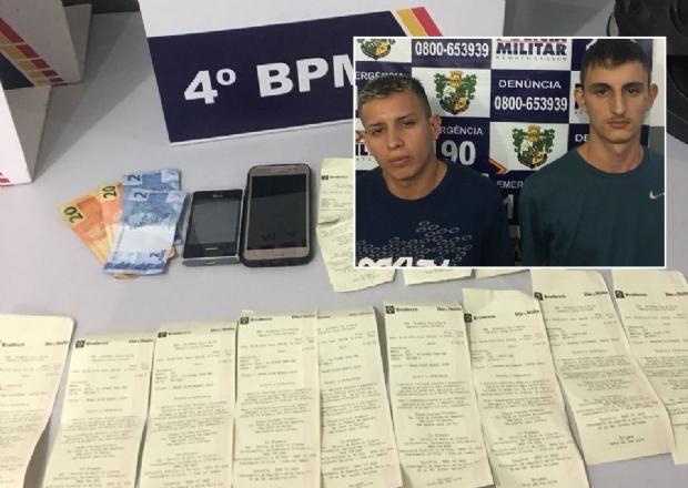 ​Jovens so presos em agncia ao tentar praticar golpe de R$ 64 mil com depsitos falsos