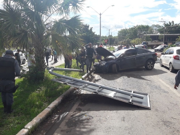 Ladro bate Cruze roubado e acaba preso aps perseguio com PM