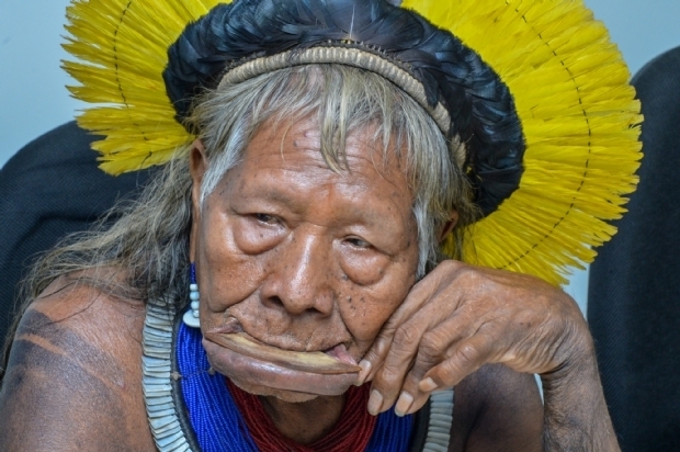 Cacique Raoni  internado em Mato Grosso