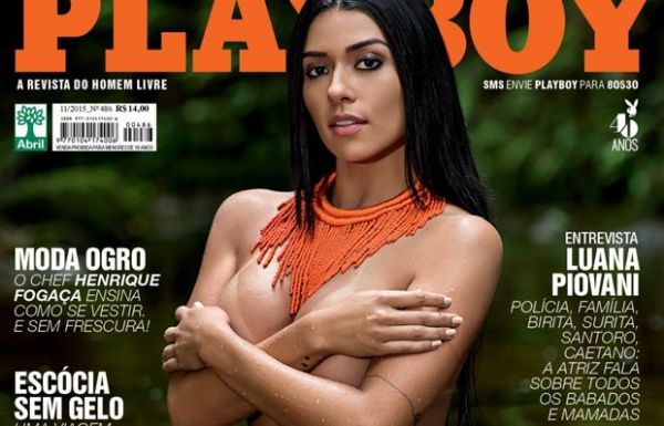 Capa da edio de novembro da revista Playboy