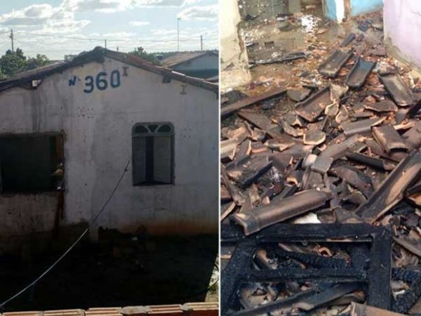 Casa de vizinho suspeito de estuprar e matar garota  incendiada