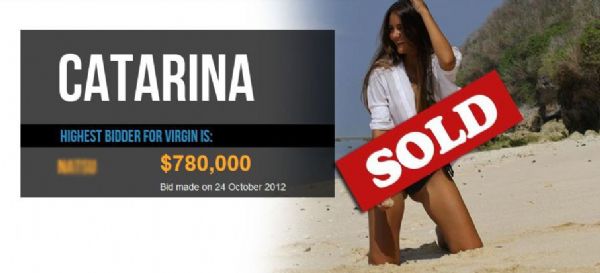 Lance em leilo da virgindade de catarinense ultrapassa R$ 1,5 milho