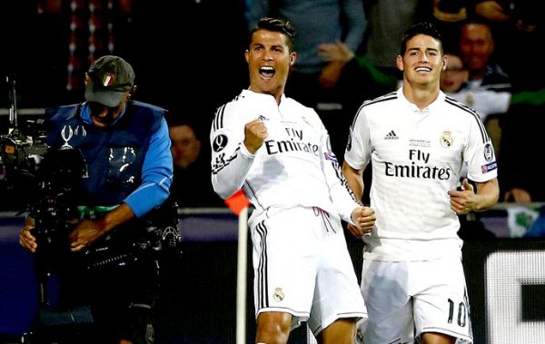 Carrasco do Sevilla, Cristiano Ronaldo marca dois, e Real vence a Supercopa