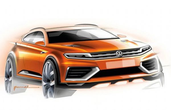 Volkswagen mostra esboo de futuro crossover compacto