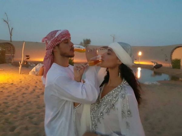 Loreto e Dbora Nascimento revelam que se casaram em Dubai: Foi mgico