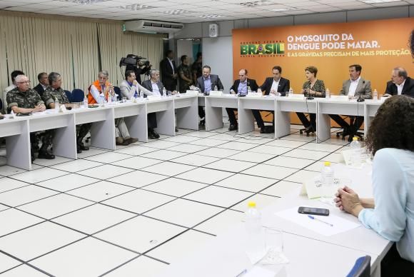 Dilma: combate ao mosquito transmissor do vrus Zika requer mobilizao nacional