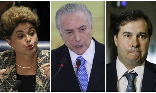 Dilma, Temer e Maia: trs presidentes em um dia