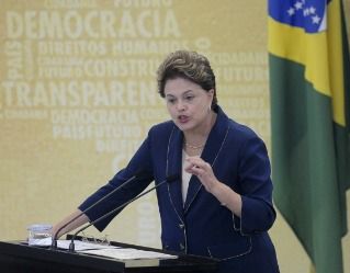 Dilma diz que 360 toneladas de drogas j foram apreendidas