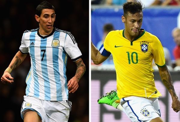 Sem Messi, Di Mara vira referncia e duela com Neymar em jogo desta 6