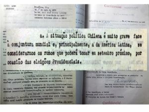 Documentos do Arquivo Nacional mostram que militares brasileiros j previam golpe antes da posse de Allende no Chile