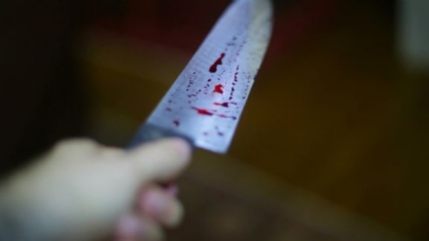 Bbada, mulher  presa aps tentar matar o marido com golpe de faco na cabea