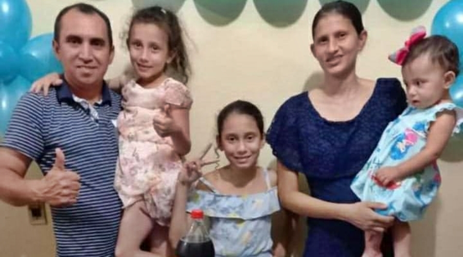 Casal e trs filhas de Mato Grosso morrem em acidente de carreta no Paran