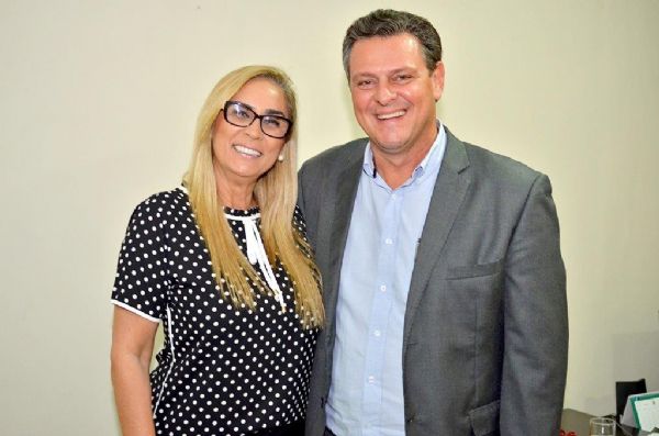 Carlos Fvaro recebe vereadora Monique Haddad no PSD