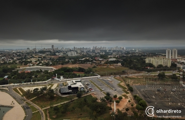 Termmetros podem chegar a 14C durante passagem de frente fria em Cuiab