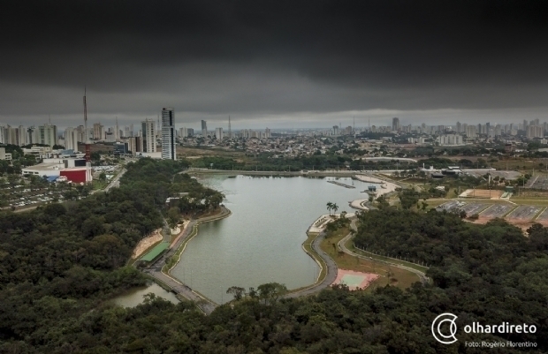 Frente fria deve derrubar temperatura em Cuiab no primeiro frio do ano;  veja previso 