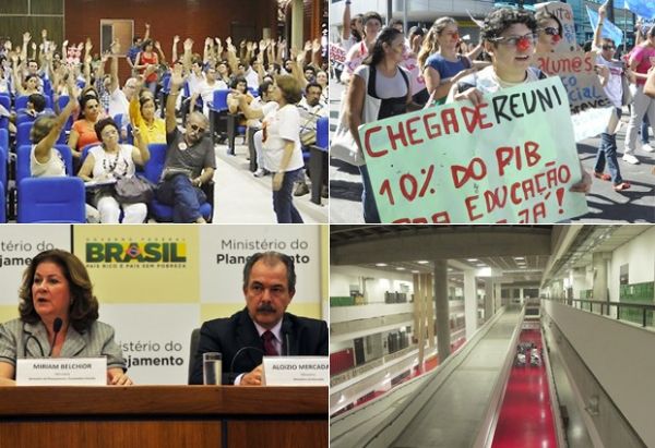 Sindicato orienta que professores das universidades feserais em greve rejeitem proposta do governo