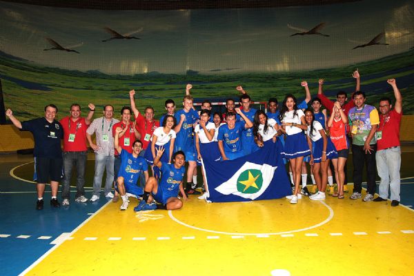 Estudantes de Mato Grosso conquistam o tetra na disputa do handebol masculino