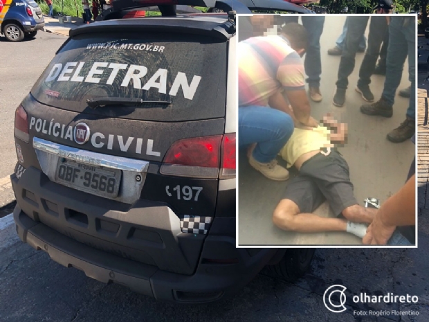 Motociclista morre em avenida aps colidir em carro de passeio;  vdeos 